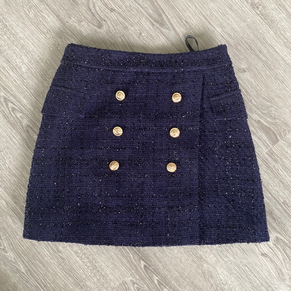 tweed skirt